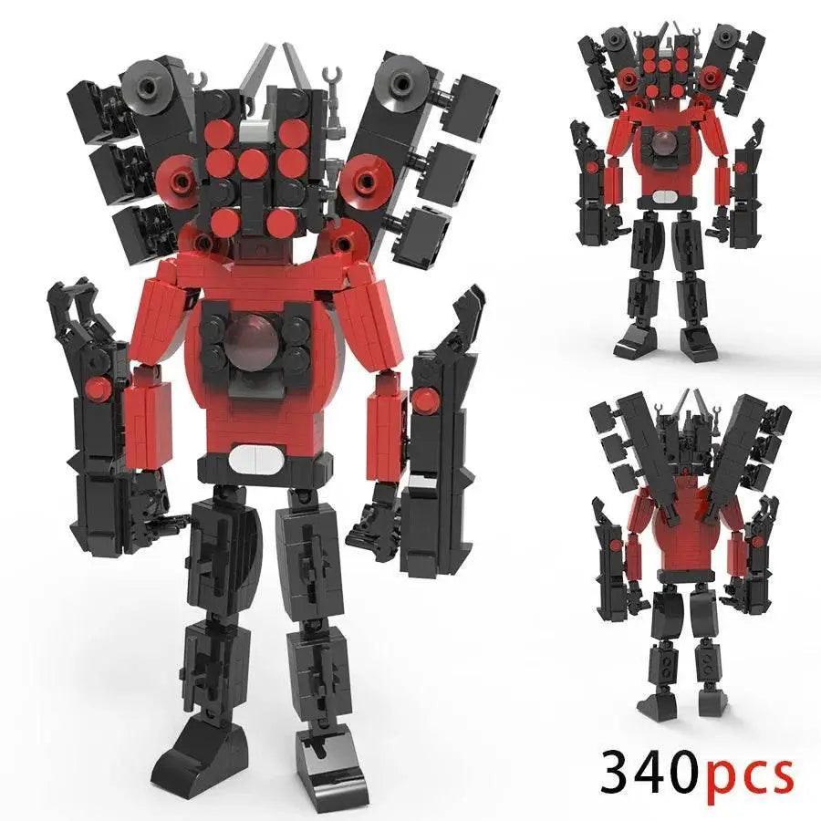  MOC Hot Skibidi Toilet Building Blocks Titan Speakerman Upgrade -  ToylandEU™