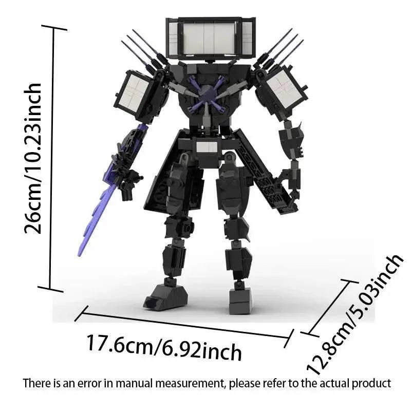  MOC Hot Skibidi Toilet Building Blocks Titan Speakerman Upgrade -  ToylandEU™
