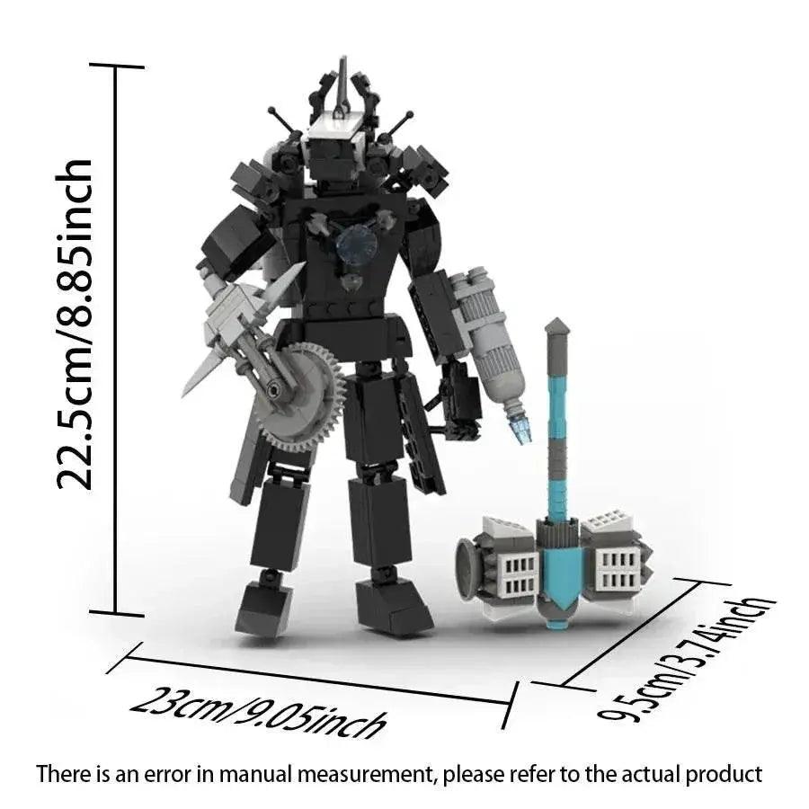  MOC Hot Skibidi Toilet Building Blocks Titan Speakerman Upgrade -  ToylandEU™