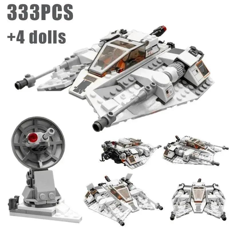  MOC Hot Toys 75259 309PCS Air Combat Aircraft Snowspeeder Building Blocks -  ToylandEU™