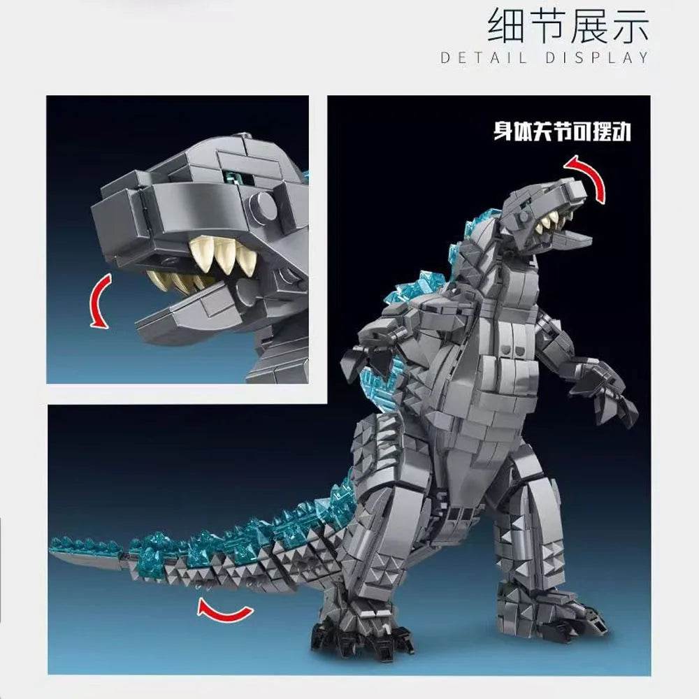 MOC In Stock Games Monster Dinosaur Movie Series Building Block Toy Set 1284pcs Building Bricks MOC - ToylandEU