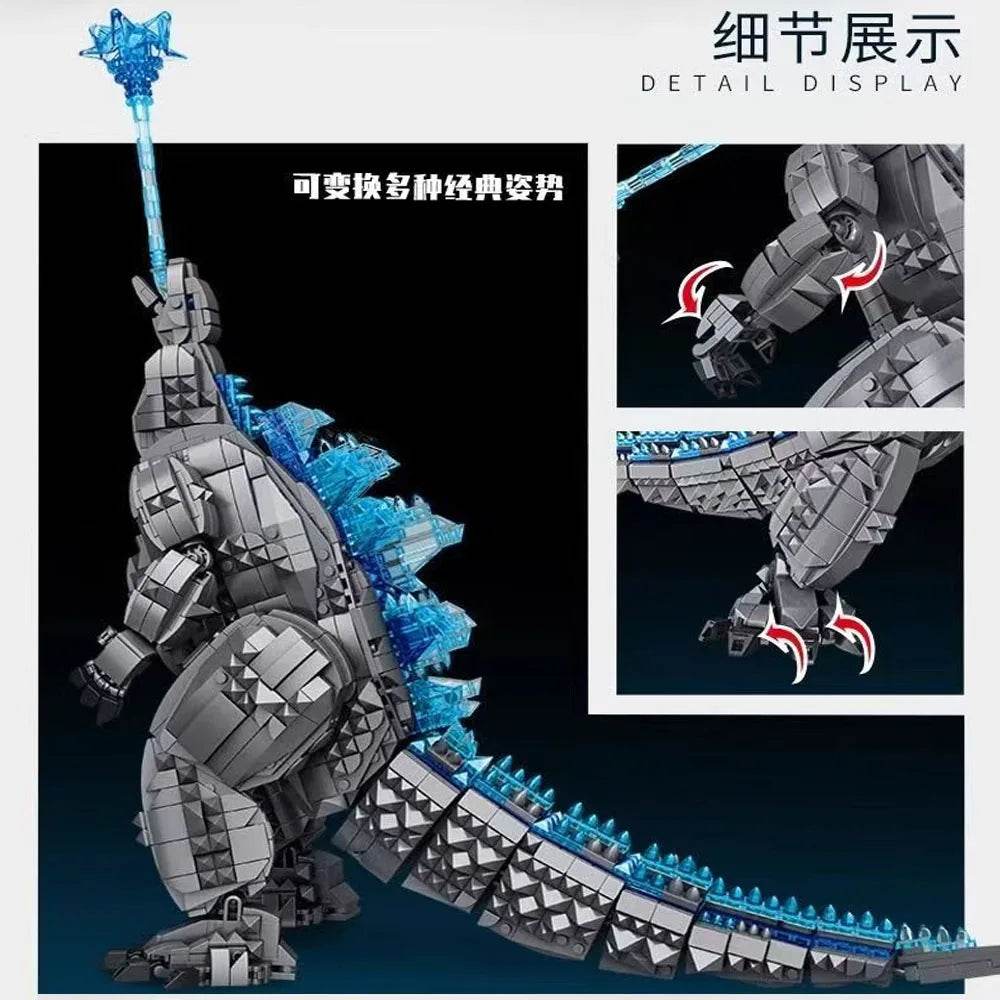 MOC In Stock Games Monster Dinosaur Movie Series Building Block Toy Set 1284pcs Building Bricks MOC - ToylandEU