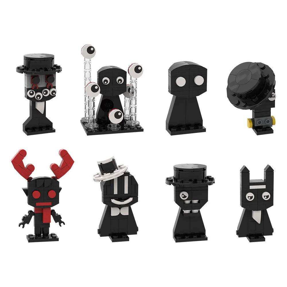 MOC Incredibox Sprunki Elf Building Blocks Christmas Gift Building Bricks MOC - ToylandEU