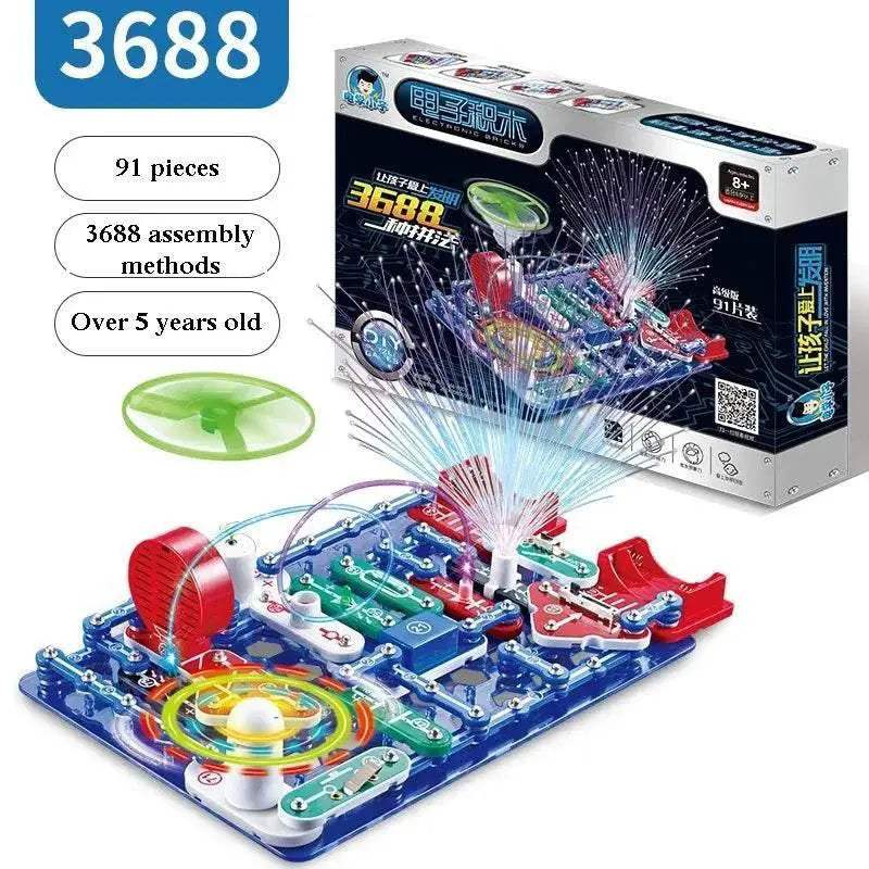 Innovative Educational Building Blocks for Children with Interactive Circuit Design - ToylandEU