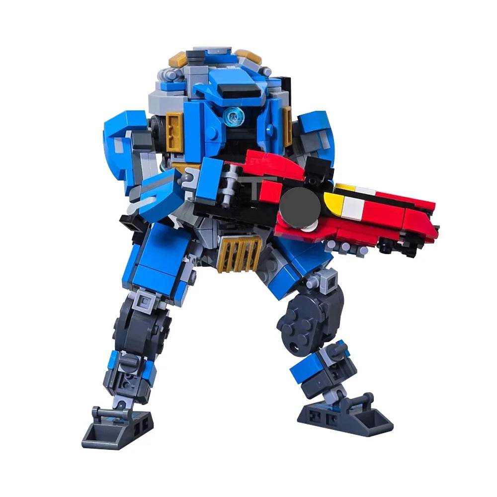 MOC Ion Prime Titan Model Building Blocks Titanfall 2 Mecha Robot Gift Building Bricks MOC - ToylandEU