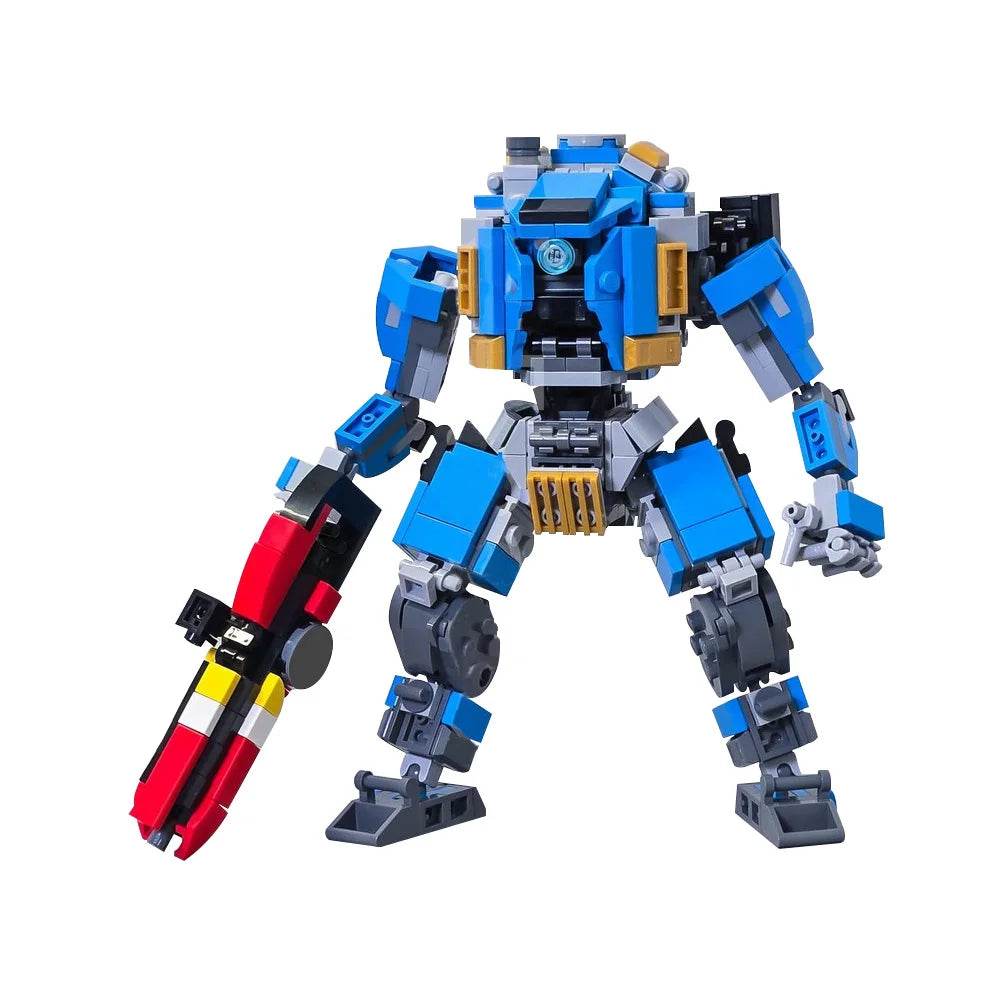 MOC Ion Prime Titan Model Building Blocks Titanfall 2 Mecha Robot Gift Building Bricks MOC - ToylandEU
