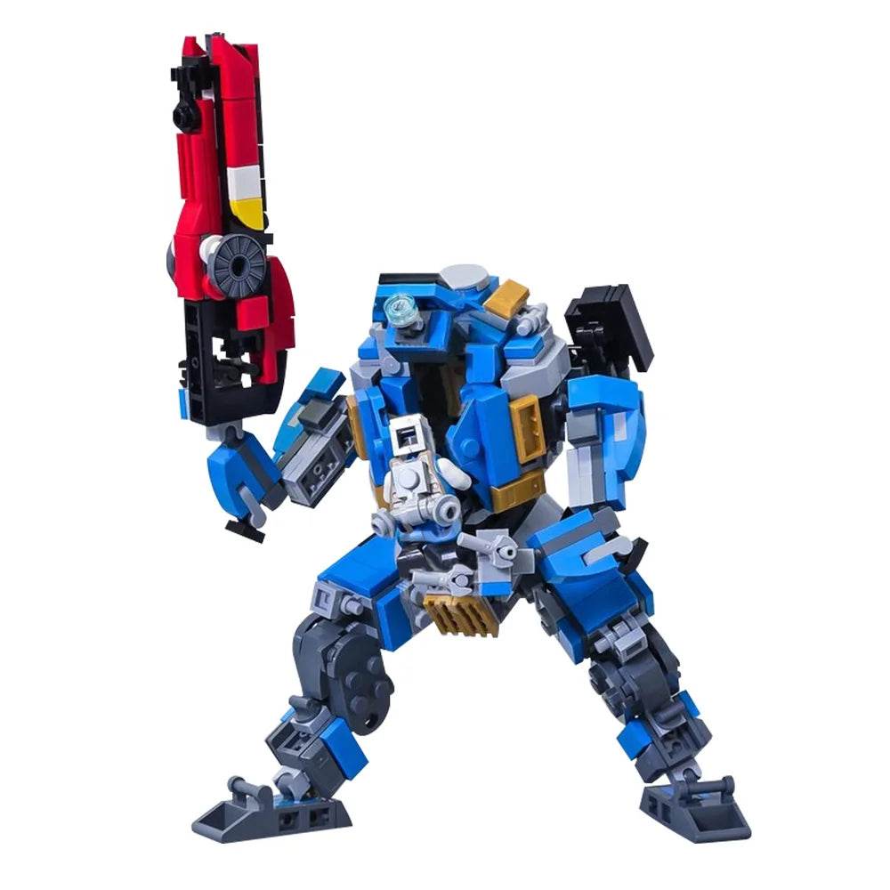 MOC Ion Prime Titan Model Building Blocks Titanfall 2 Mecha Robot Gift Building Bricks MOC - ToylandEU