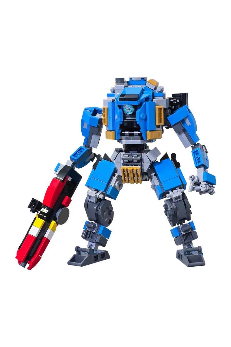 MOC Ion Prime Titan Model Building Blocks Titanfall 2 Mecha Robot Gift Building Bricks MOC - ToylandEU