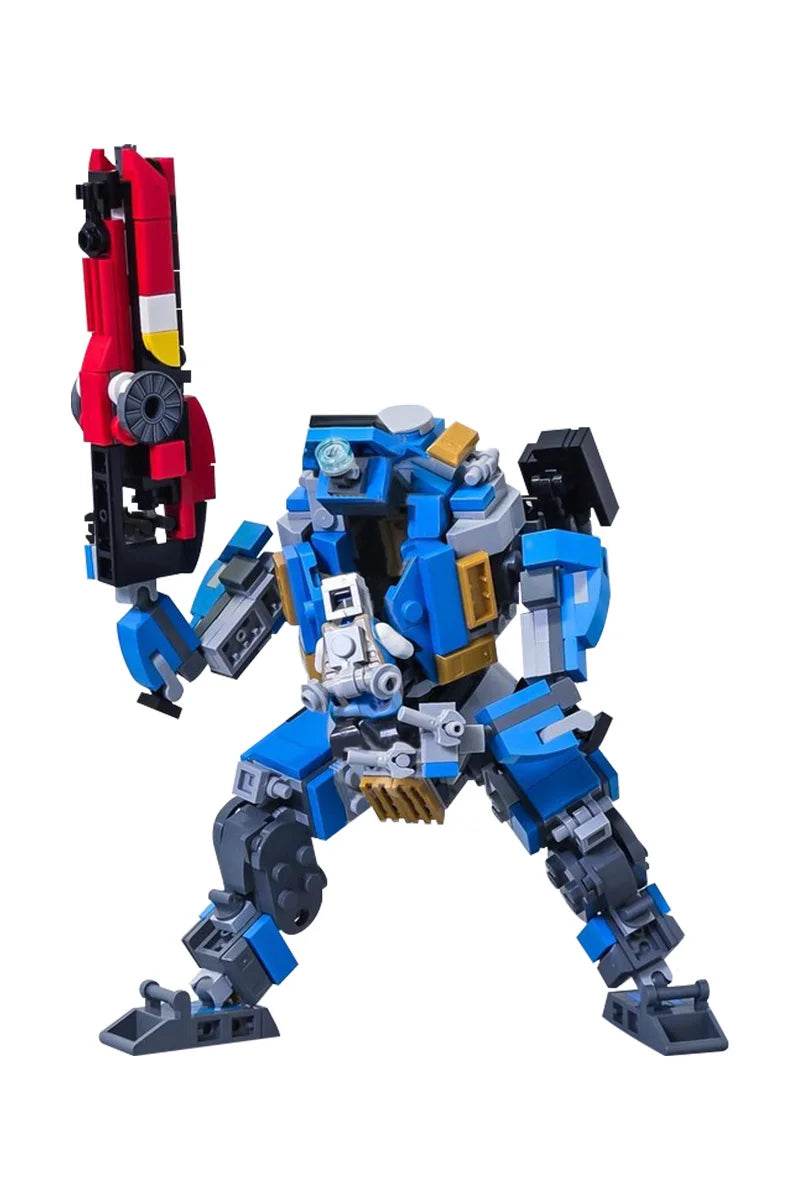 MOC Ion Prime Titan Model Building Blocks Titanfall 2 Mecha Robot Gift Building Bricks MOC - ToylandEU