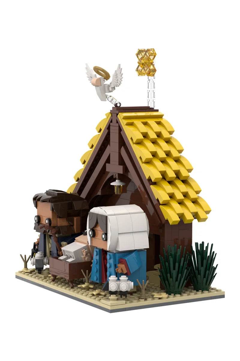 MOC Jesus Model Building Blocks Nativity Brick Building Bricks MOC Gift - ToylandEU