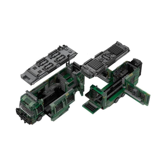 MOC Jurassic Adventure Fleetwood RV & Dinosaur Building Block Set Building Bricks MOC - ToylandEU