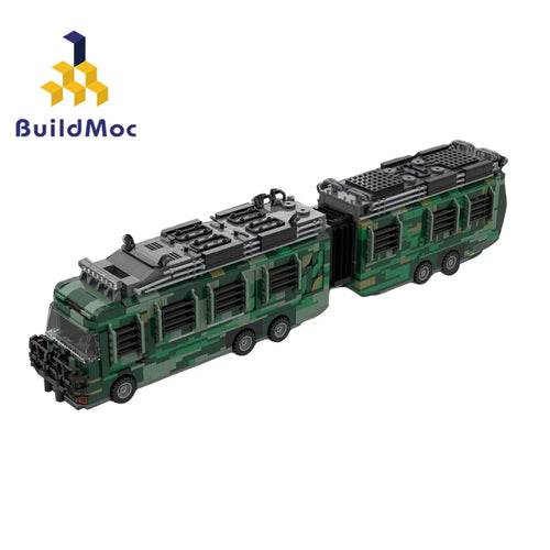 MOC Jurassic Adventure Fleetwood RV & Dinosaur Building Block Set Building Bricks MOC - ToylandEU