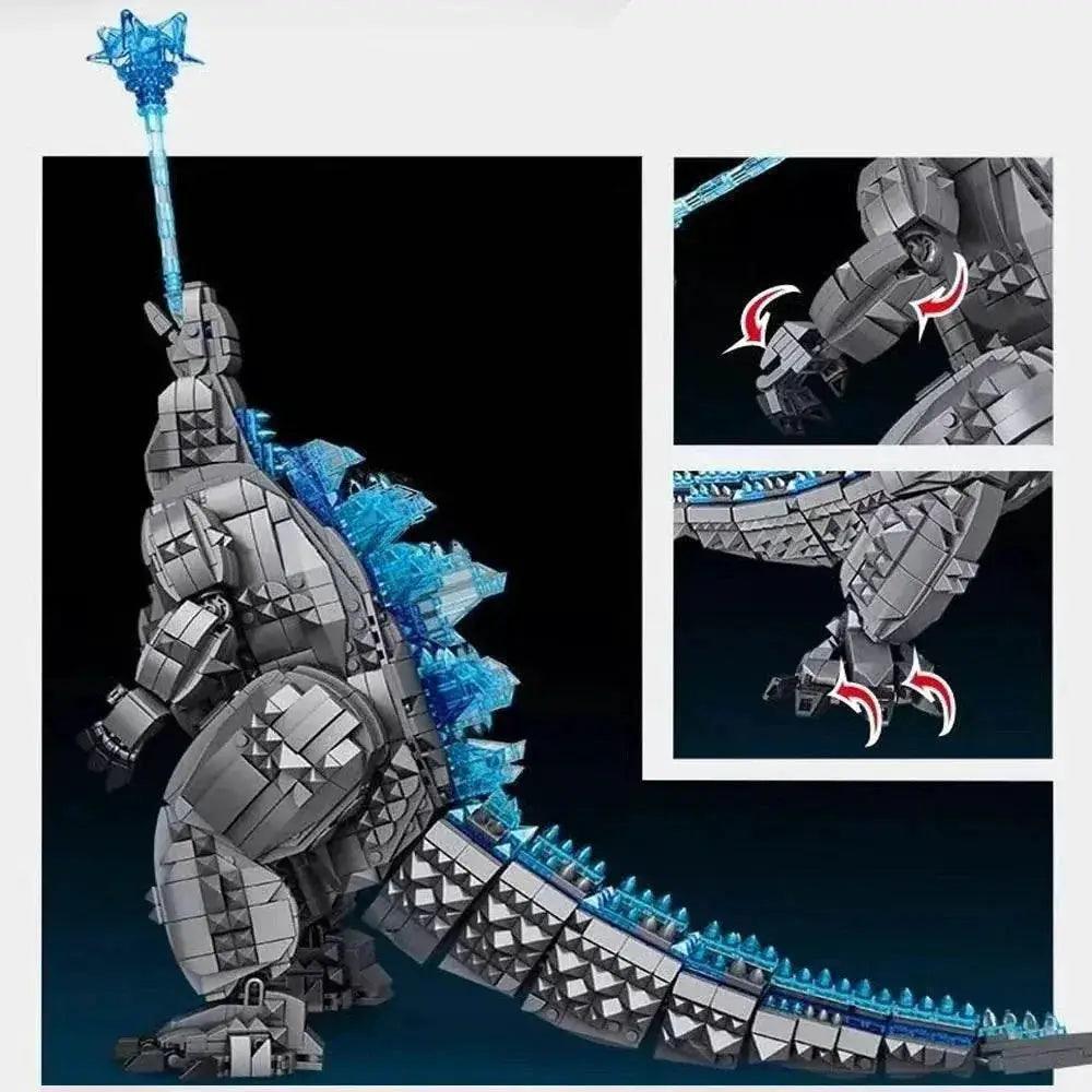  MOC KKong Zilla Monster Dinosaur Building Block Building Bricks MOC 1284pcs -  ToylandEU™