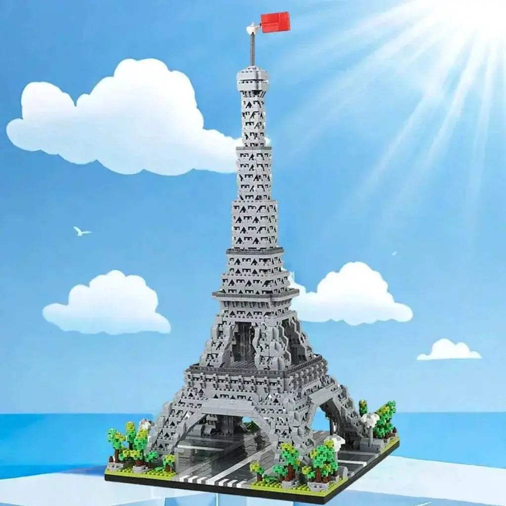 KNEW BUILT Big Ben Micro Mini Block Building Blocks Set - ToylandEU