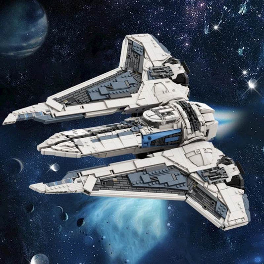 MOC Kom'rk-class Fighter Transport Model Building Blocks Gift Building Bricks MOC - ToylandEU