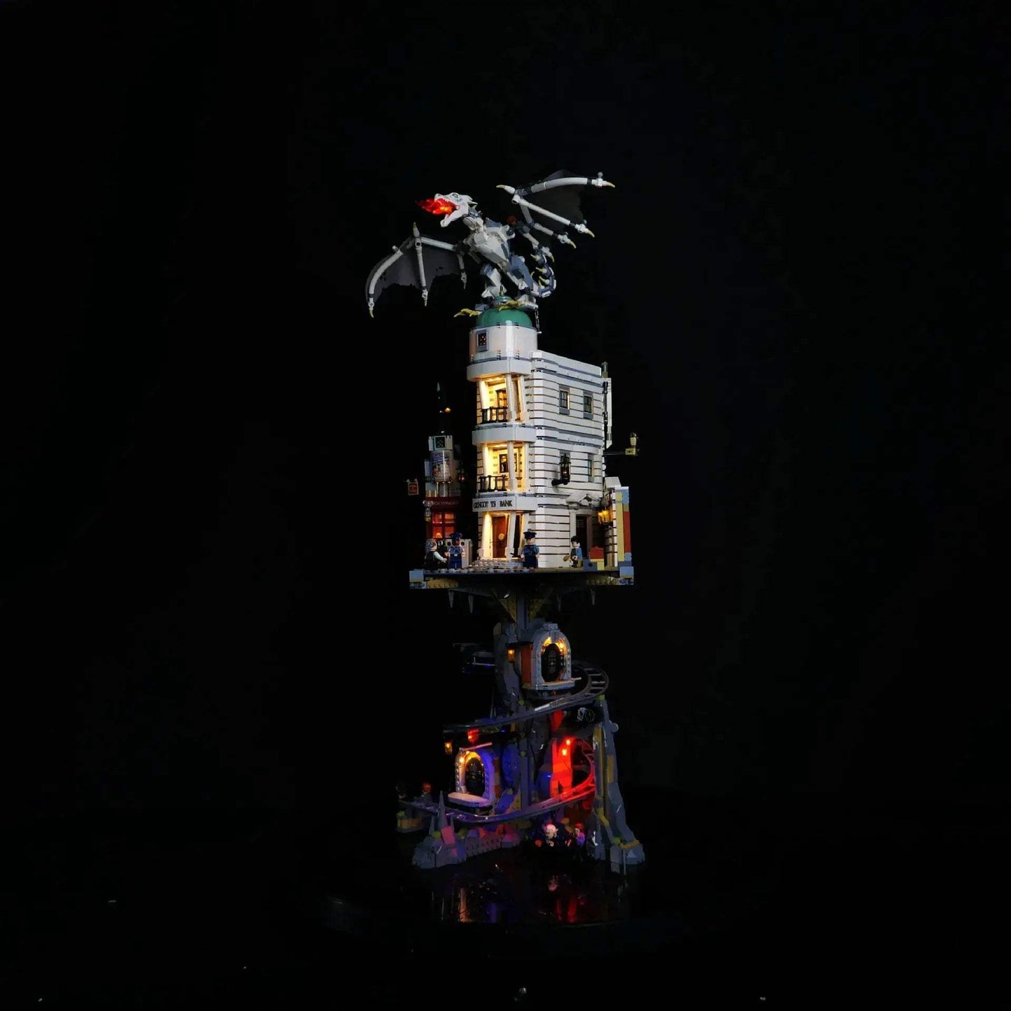 MOC LED Light For Gringotts Wizarding Bank LEGO Set Lighting Kit - ToylandEU