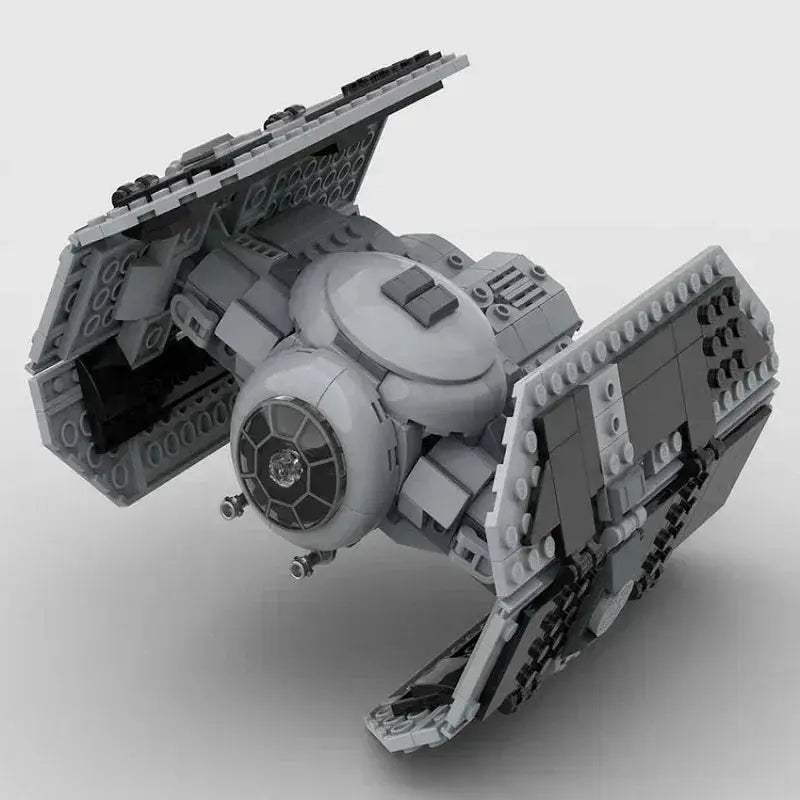 LEGO Compatible 453 Pieces TIE Advanced X1 Fighter Building Blocks - ToylandEU