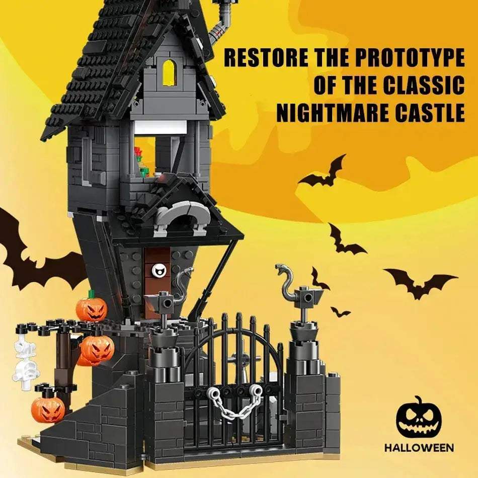 LEGO Compatible Building Blocks Nightmare Castle Set For Kids - ToylandEU