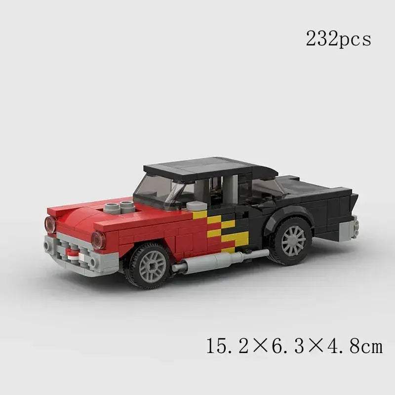 MOC LEGO Compatible Race Car Building Blocks Set For Kids - ToylandEU