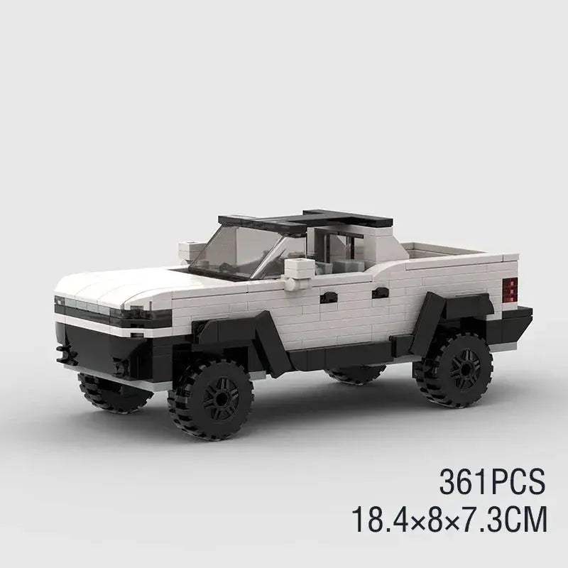 MOC LEGO Compatible Race Car Building Blocks Set For Kids - ToylandEU
