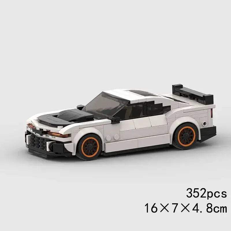 MOC LEGO Compatible Race Car Building Blocks Set For Kids - ToylandEU