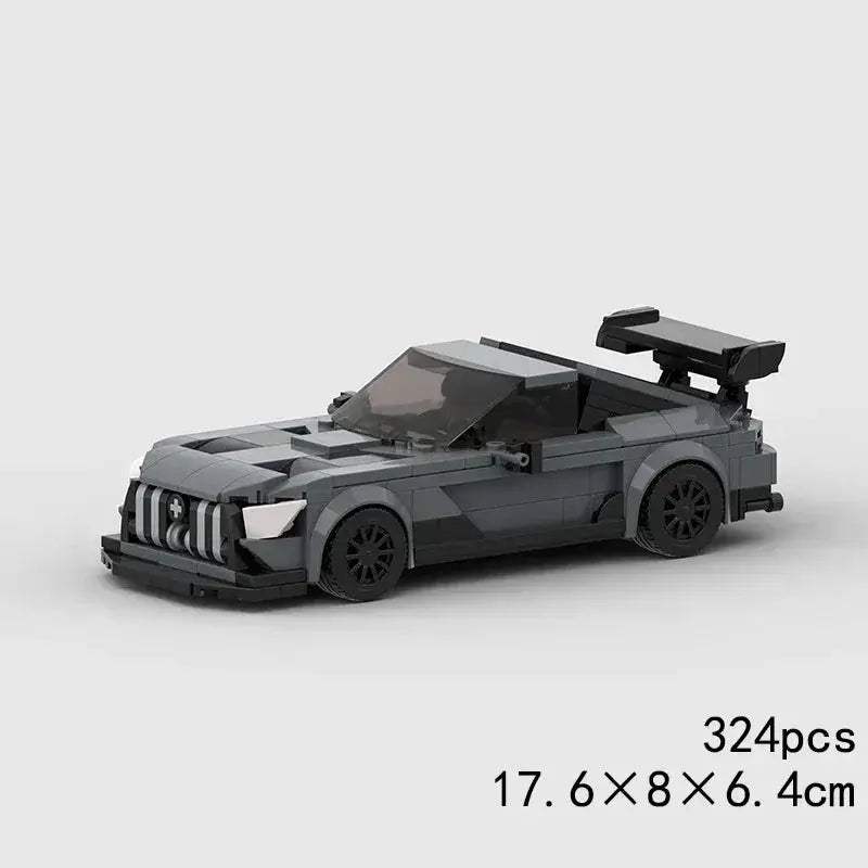 MOC LEGO Compatible Race Car Building Blocks Set For Kids - ToylandEU