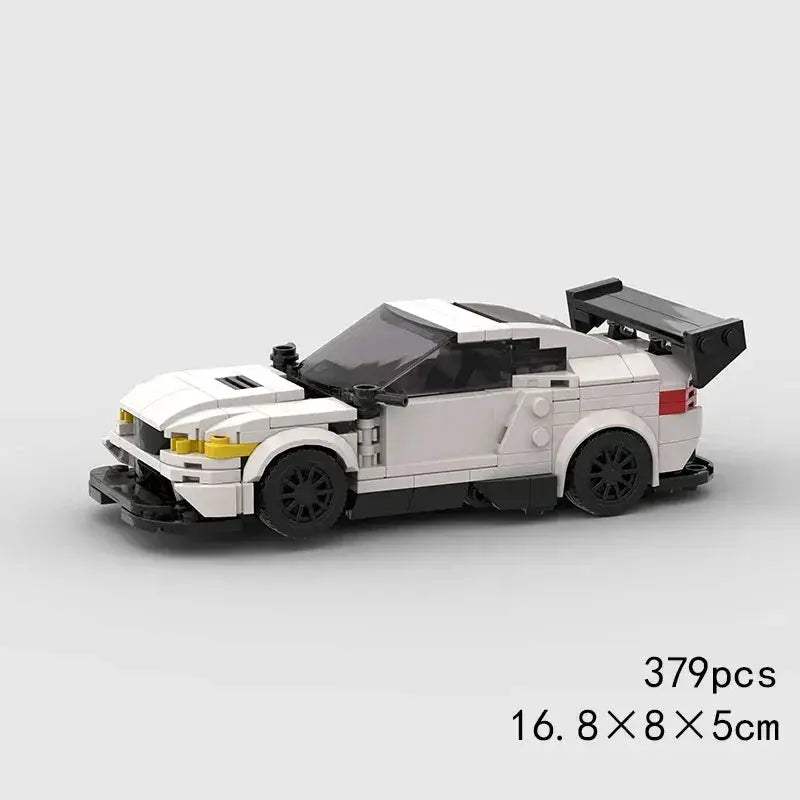 MOC LEGO Compatible Race Car Building Blocks Set For Kids - ToylandEU