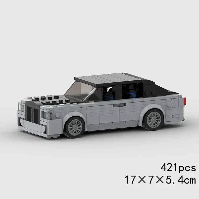 MOC LEGO Compatible Race Car Building Blocks Set For Kids - ToylandEU