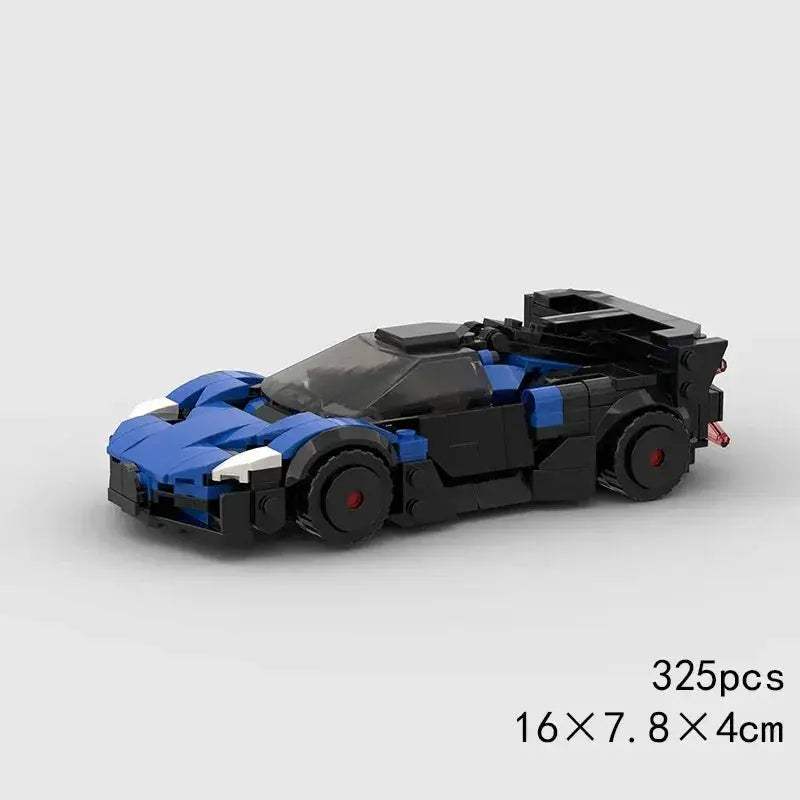 MOC LEGO Compatible Race Car Building Blocks Set For Kids - ToylandEU