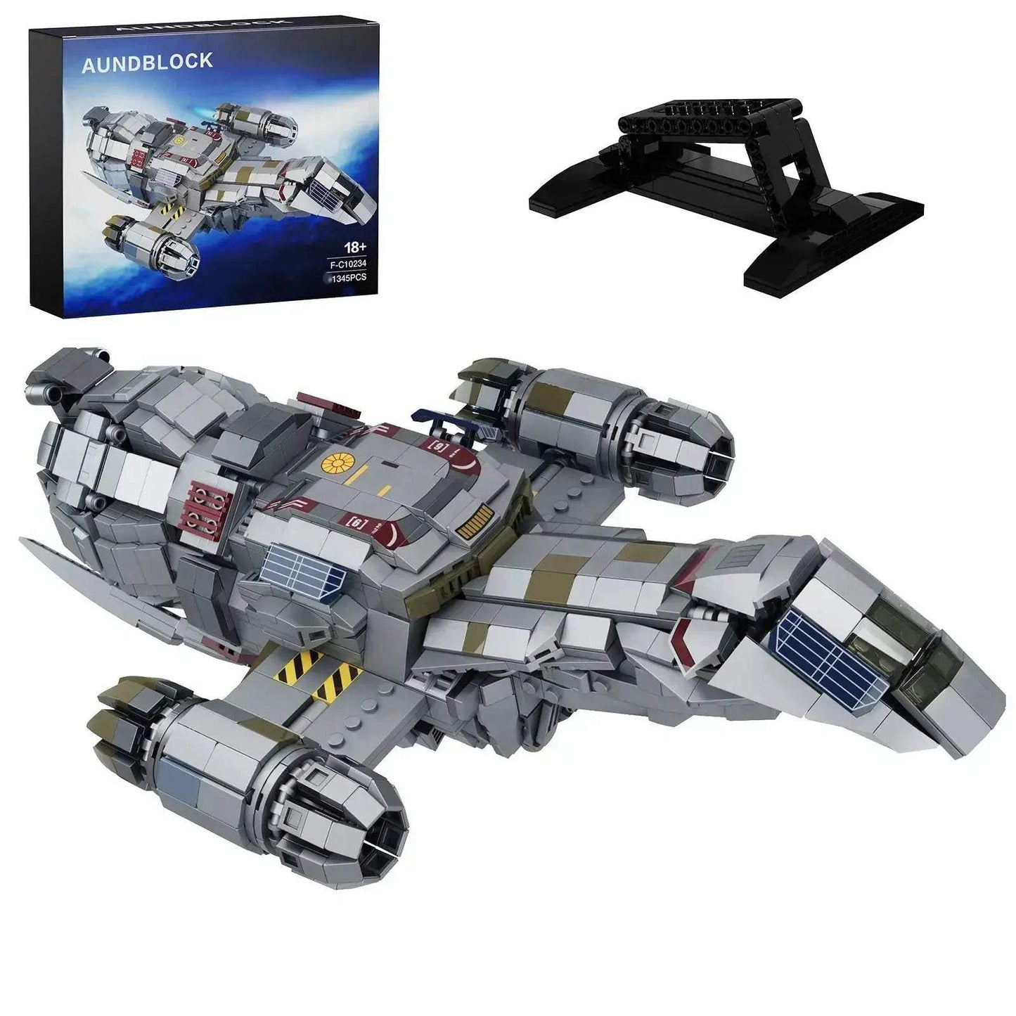 LEGO Compatible Spaceship Building Blocks Set For Creative Play - ToylandEU