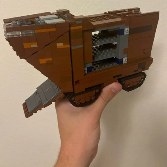 MOC LEGO Compatible Star Wars Sandcrawler Building Blocks Set 868 Pieces - ToylandEU