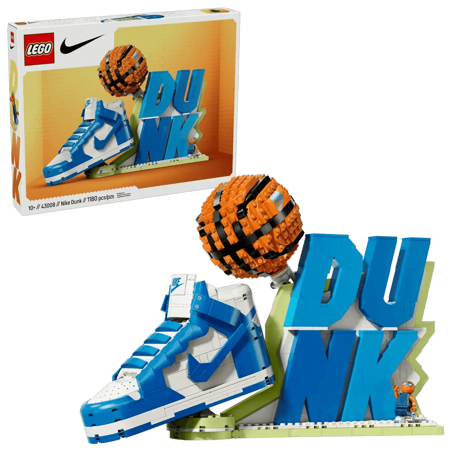 MOC LEGO Nike Dunk X Set 1180Pieces Building Blocks Kit - ToylandEU