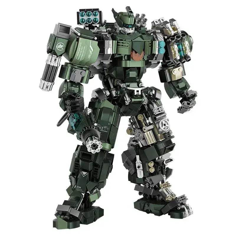 Large Mecha Warrior Building Blocks Set For Kids And Adults - ToylandEU
