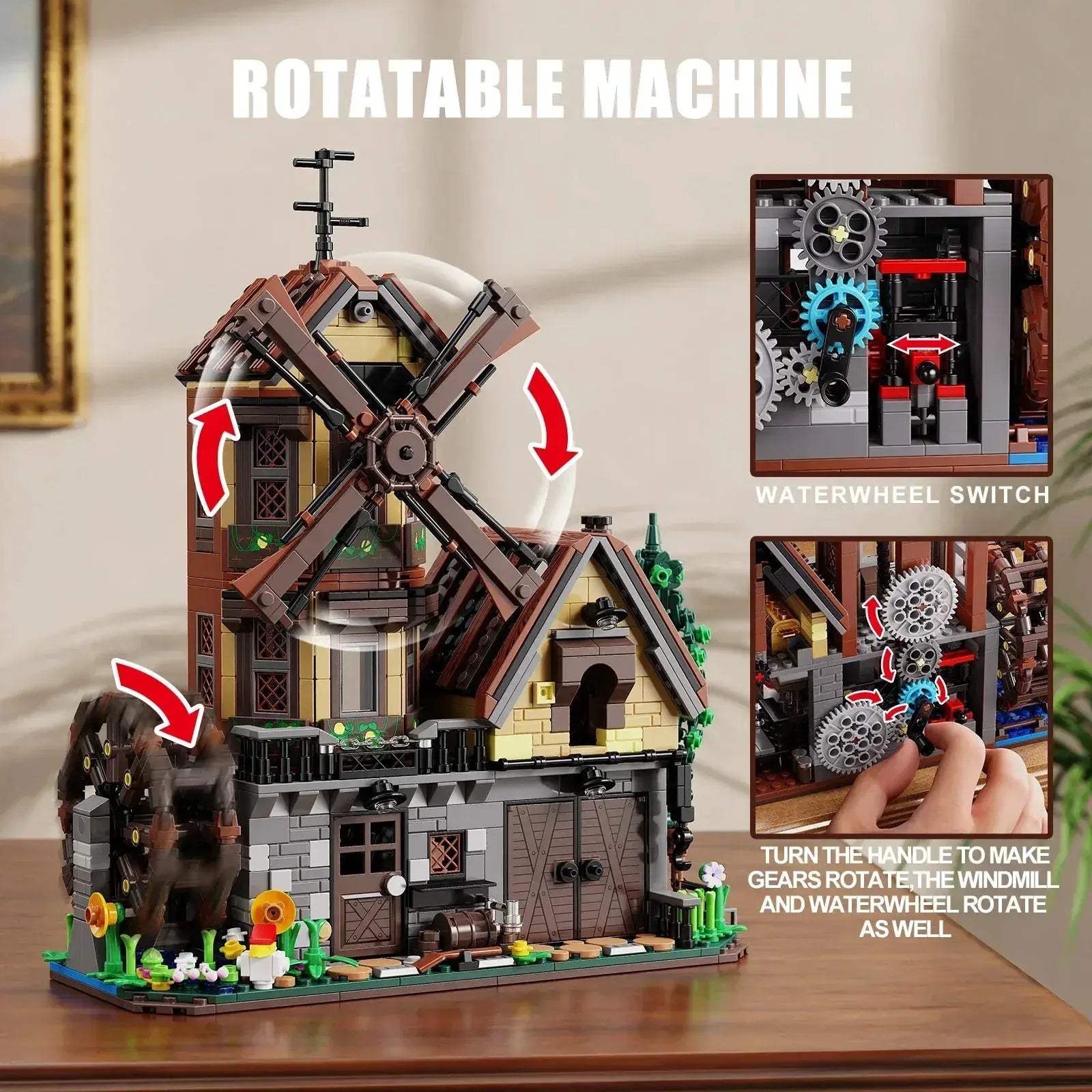 Lego Compatible Building Blocks Farm House Set For Educational Fun - ToylandEU