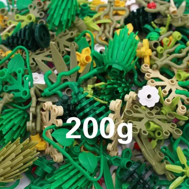 MOC MOC Lego Compatible Building Blocks Garden City Set With Plant Leaves - ToylandEU