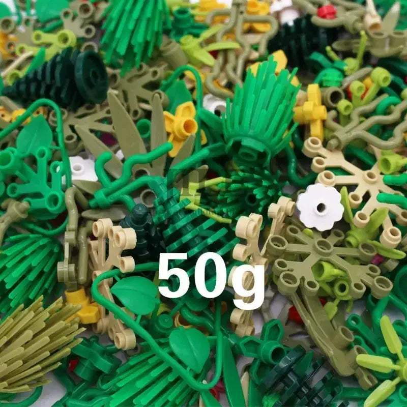 MOC MOC Lego Compatible Building Blocks Garden City Set With Plant Leaves - ToylandEU