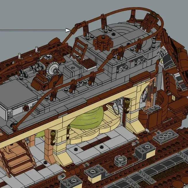 MOC Lego Compatible Building Blocks Sailing Yachts Set Ideal Gift - ToylandEU