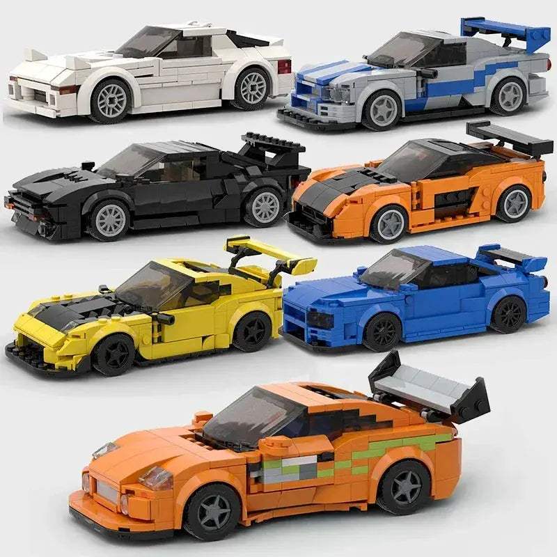 MOC Lego Compatible Car Building Blocks Set Supercar Collection - ToylandEU