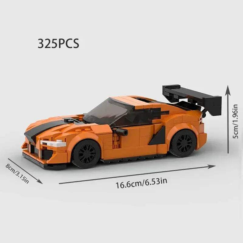 MOC Lego Compatible Car Building Blocks Set Supercar Collection - ToylandEU