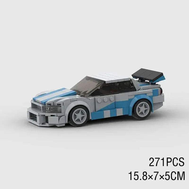 MOC Lego Compatible Car Building Blocks Set Supercar Collection - ToylandEU