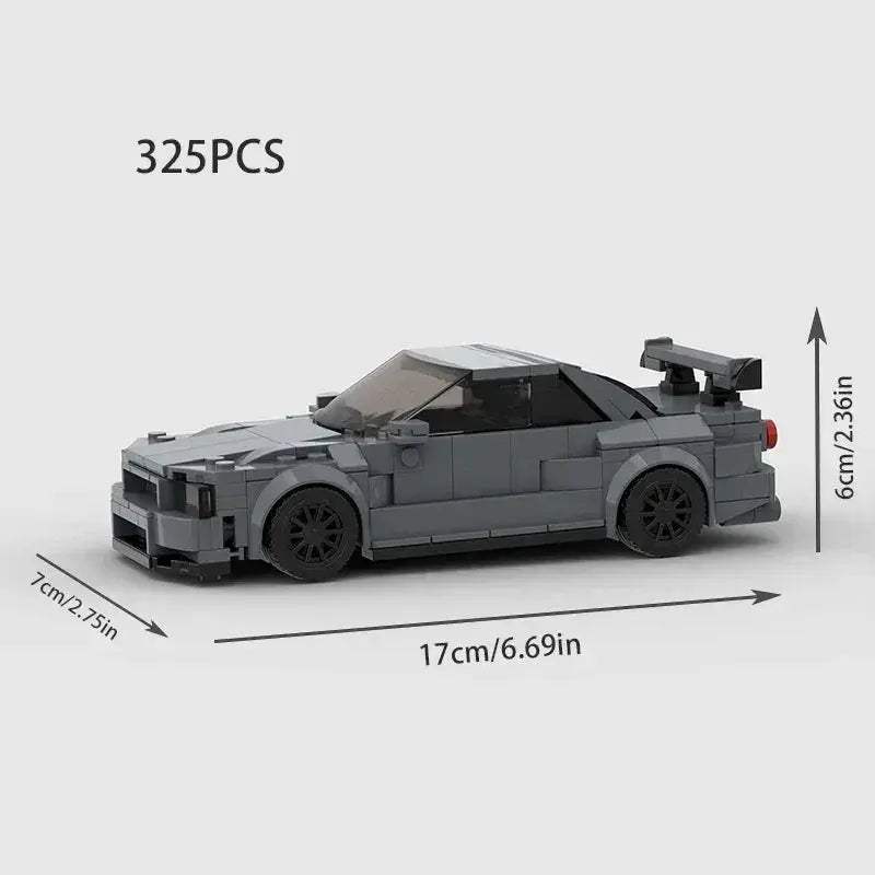 MOC Lego Compatible Car Building Blocks Set Supercar Collection - ToylandEU