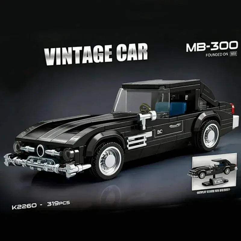 MOC Lego Compatible Car Model Building Blocks With Display Stand - ToylandEU