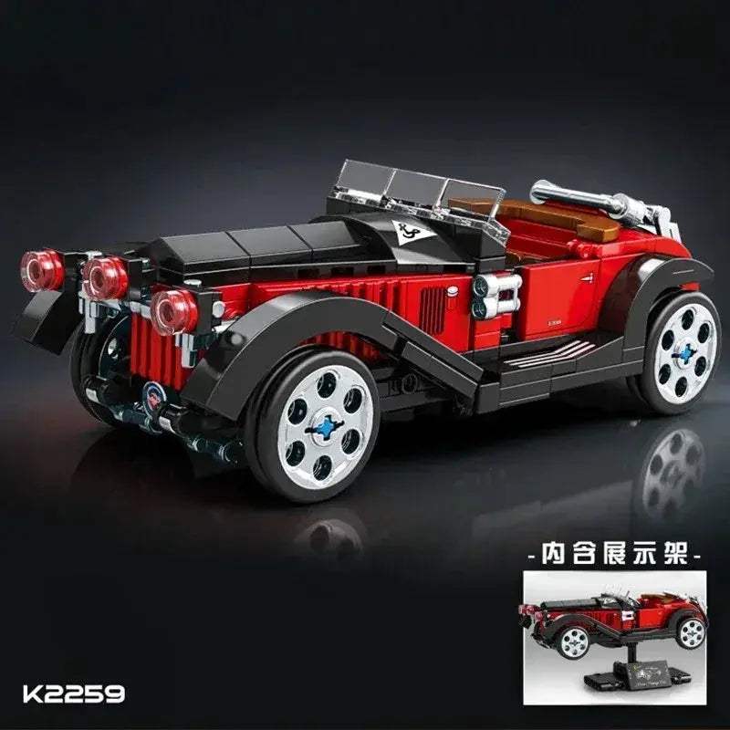 MOC Lego Compatible Car Model Building Blocks With Display Stand - ToylandEU