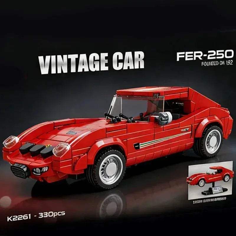 MOC Lego Compatible Car Model Building Blocks With Display Stand - ToylandEU
