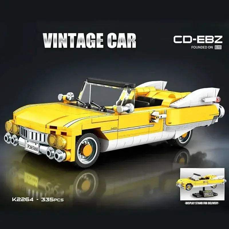 MOC Lego Compatible Car Model Building Blocks With Display Stand - ToylandEU