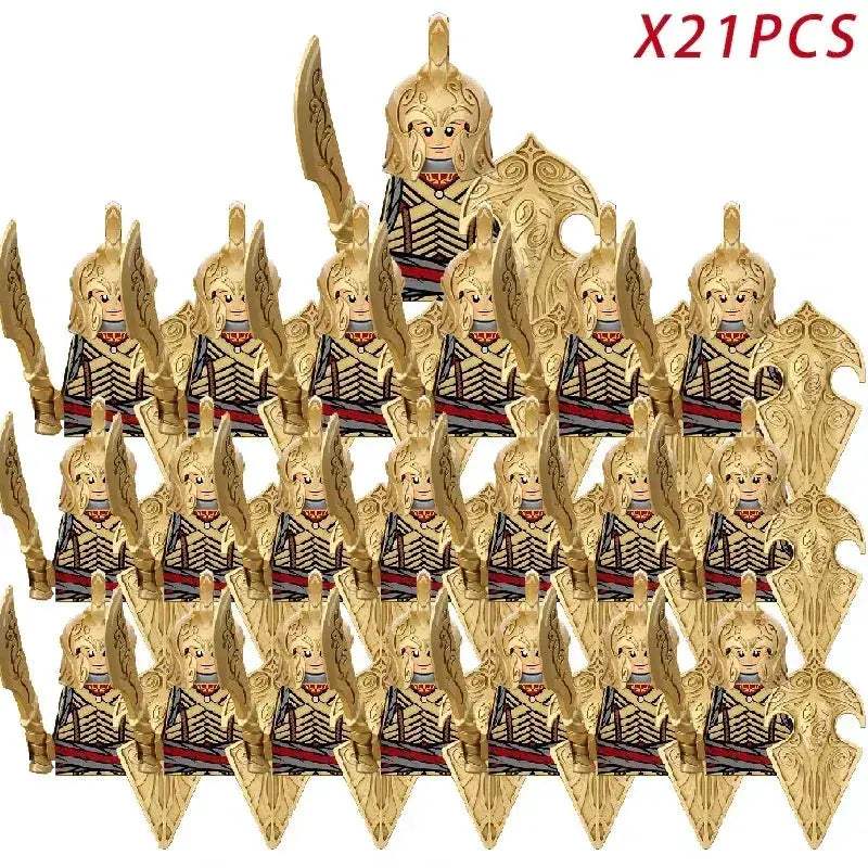 Lego Compatible Fantasy Army Building Blocks Figures Set - ToylandEU