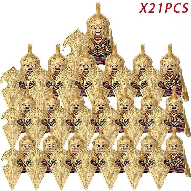 Lego Compatible Fantasy Army Building Blocks Figures Set - ToylandEU