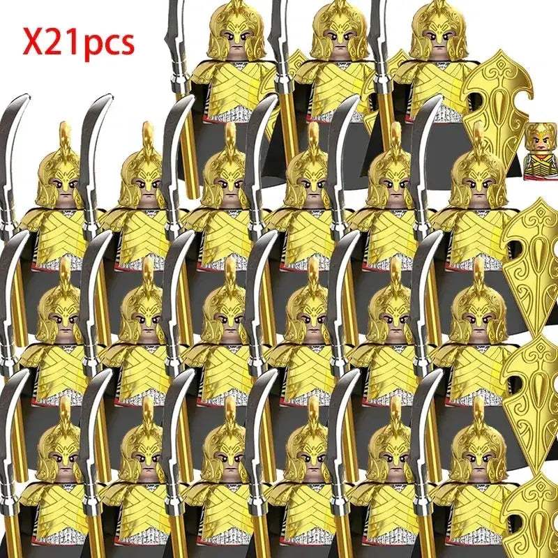 Lego Compatible Fantasy Army Building Blocks Figures Set - ToylandEU