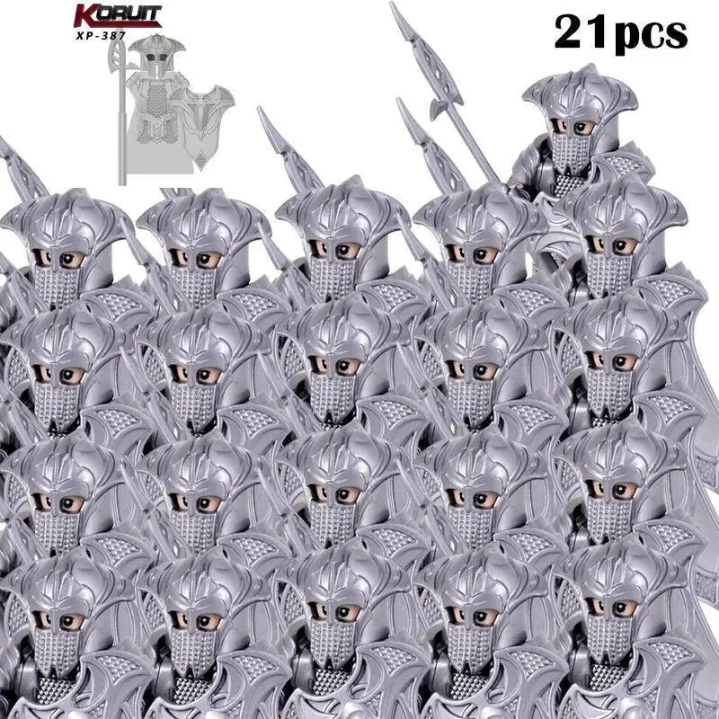 Lego Compatible Fantasy Army Building Blocks Figures Set - ToylandEU