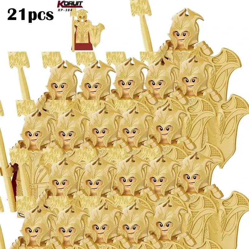 Lego Compatible Fantasy Army Building Blocks Figures Set - ToylandEU
